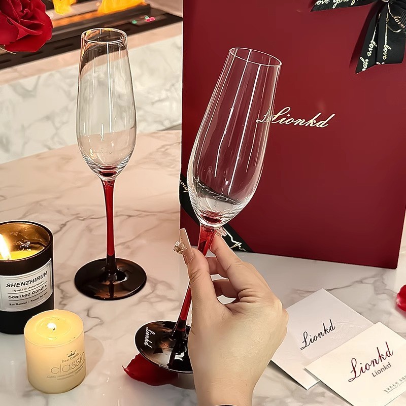 High-End Crystal Glass Champag - Luxury Gift Set ulasan dan harga
