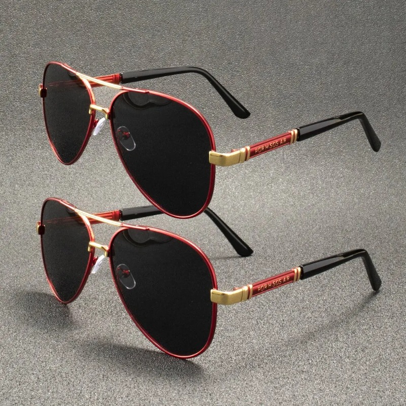 1/2PCS Retro Polarized Sunglas - Designer Sunglasses ulasan dan harga