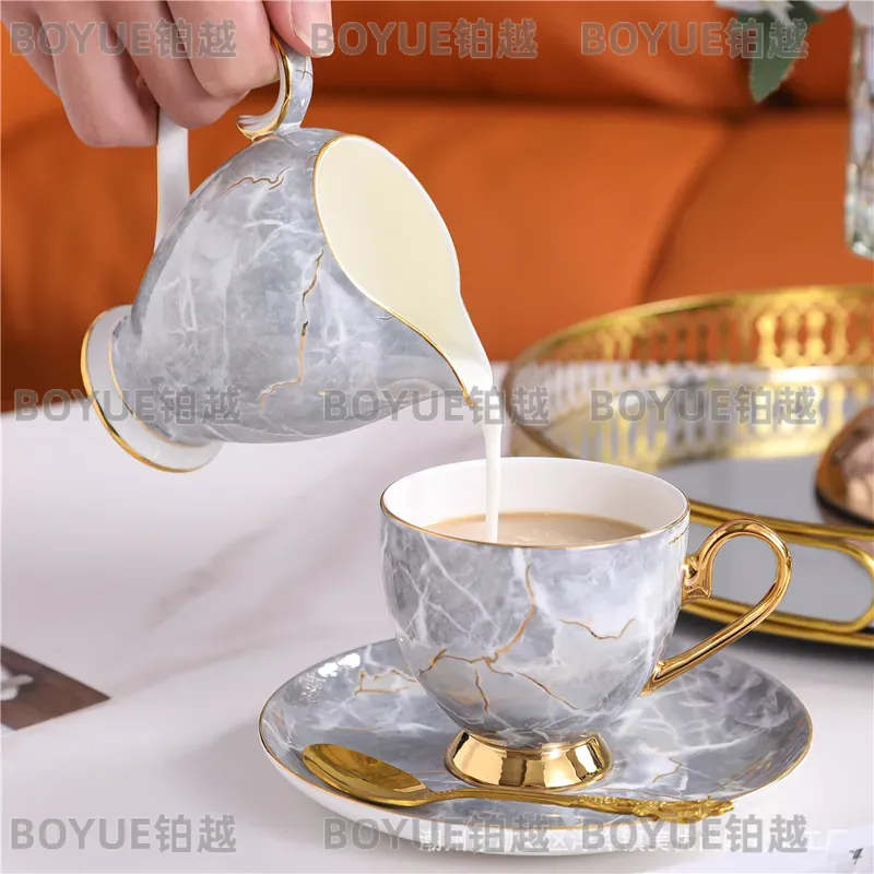 Luxury Bone China Coffee Cup a - Luxury Gift Set ulasan dan harga
