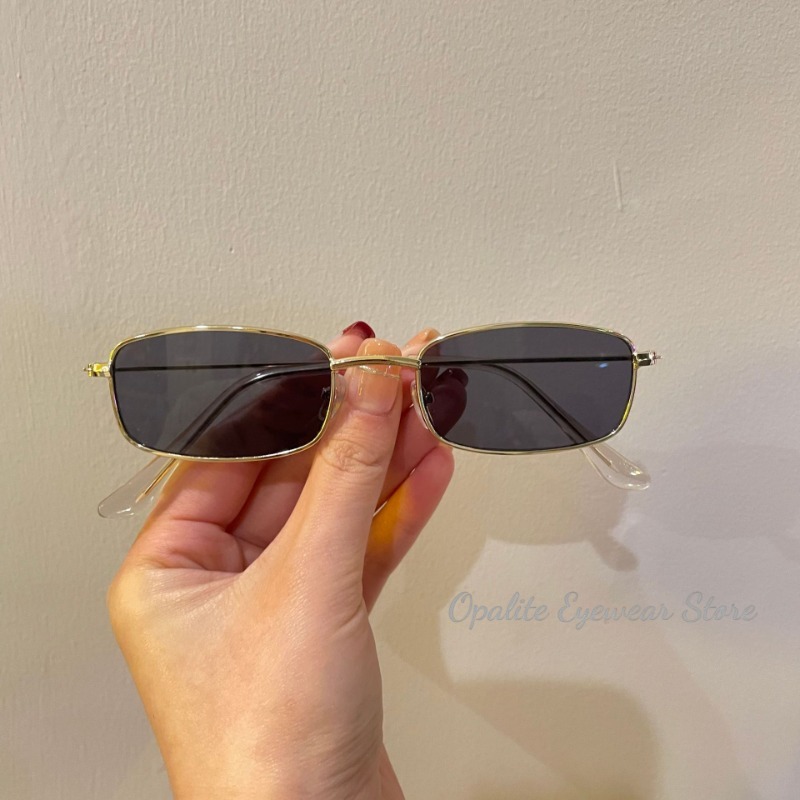 Fashion Retro Metal Frame Colo - Sunglasses Uv400 ulasan dan harga