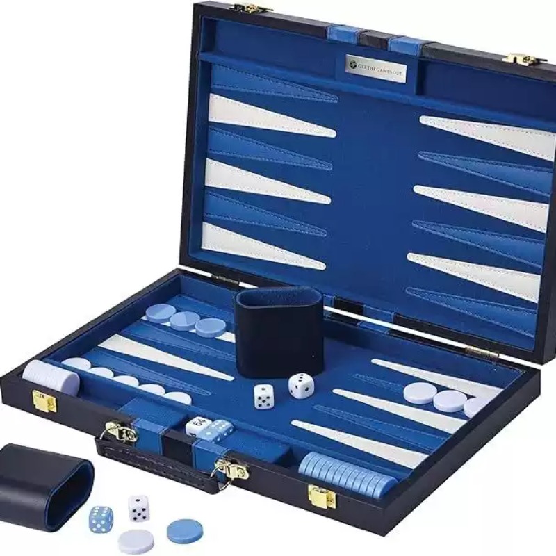 11 Inch PU Leather Chess Set B - Luxury Gift Set ulasan dan harga