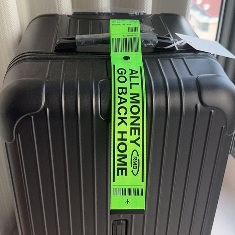 Luggage Tags for Suitcases, NO - Travel Luggage Set ulasan dan harga
