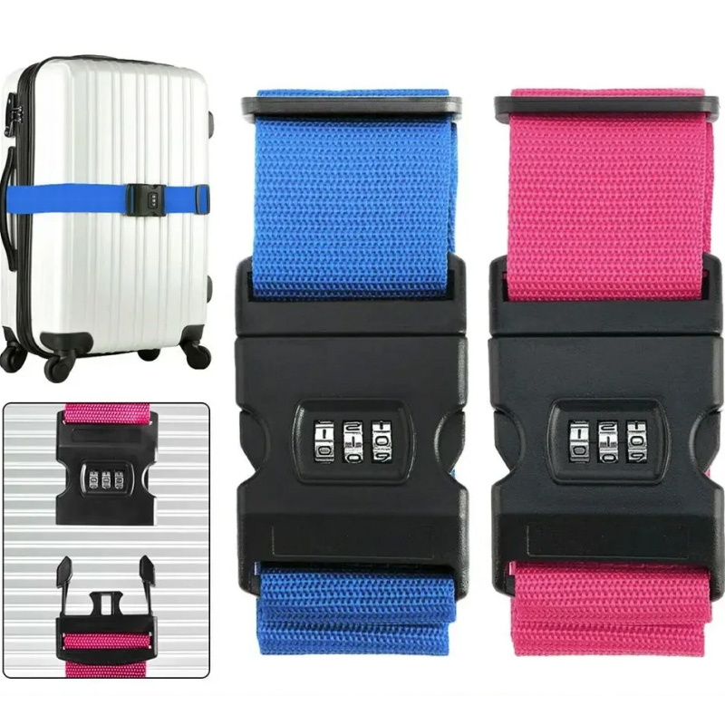 Luggage Belts Strong Elastic E - Travel Luggage Set ulasan dan harga