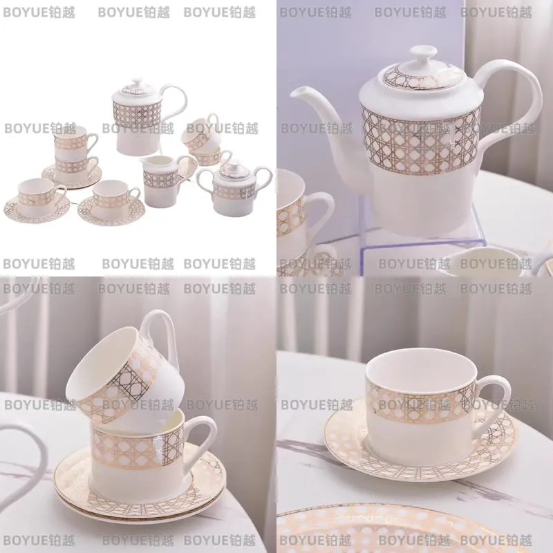 Luxury Bone China Coffee Cup S - Luxury Gift Set ulasan dan harga