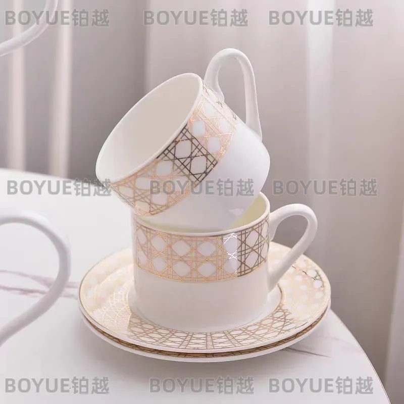 Luxury Bone China Coffee Cup S - Luxury Gift Set ulasan dan harga